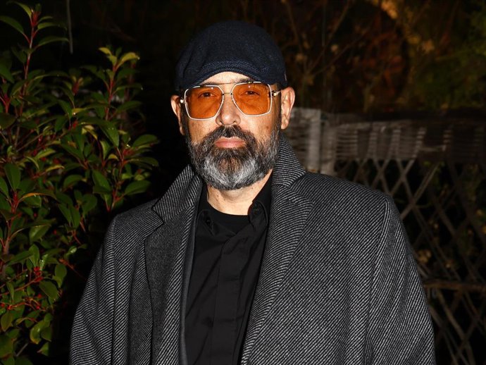 Risto Mejide en la fiesta de Navidad de presentadores de Mediaset