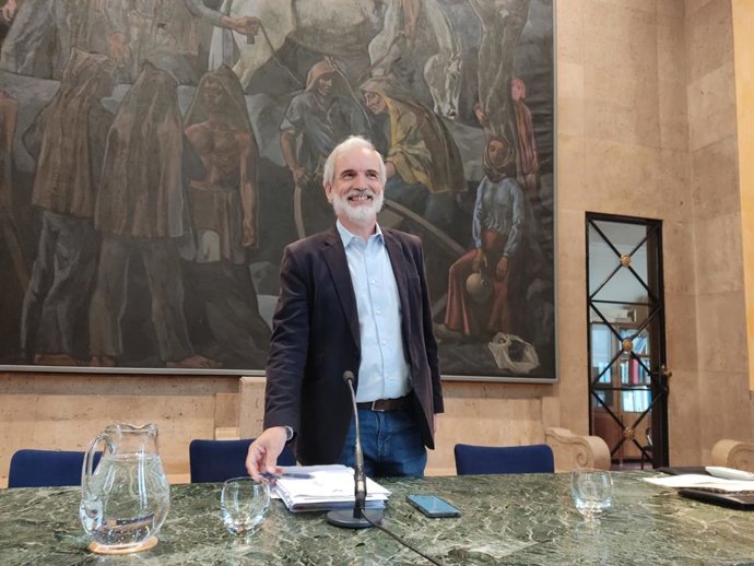 Archivo - El gerente del Sespa, Aquilino Alonso.