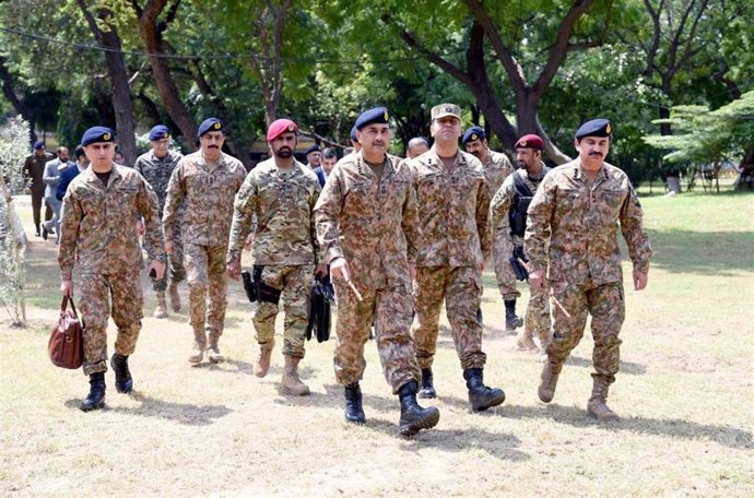 Archivo - Imagen de archivo de efectivos del Ejército de Pakistán.