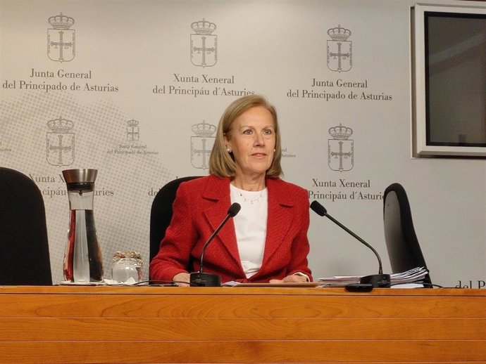 Archivo - La diputada del PP en la Junta General, Pilar Fernández Pardo