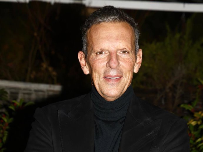 Joaquín Prat en la cena de presentadores de Mediaset