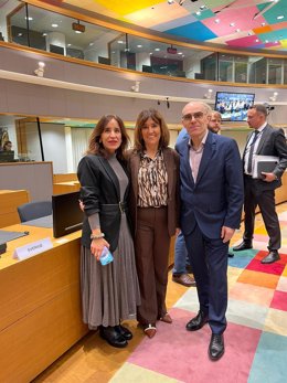 Amaia Barredo en Bruselas