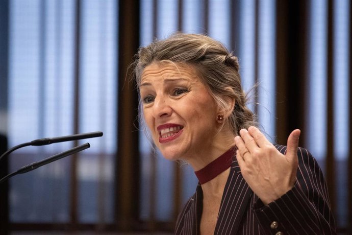 La vicepresidenta segunda y ministra de Trabajo y Economía Social, Yolanda Díaz