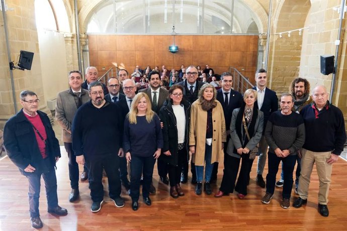 Asistentes al Encuentro Regional de Emigrantes y Retornados.