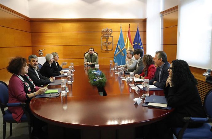 Reunión del Consejo de Gobierno del Principado de Asturias.