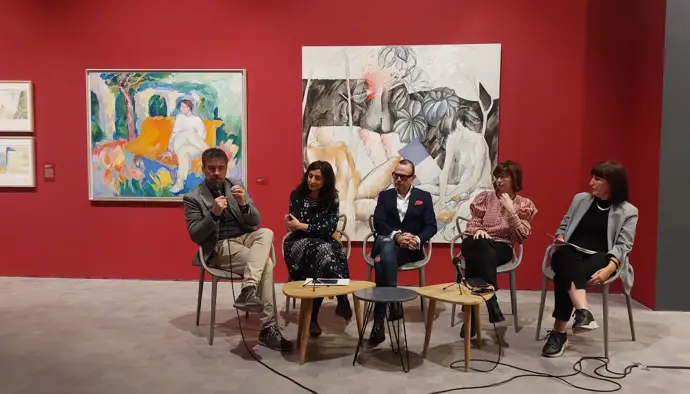 Presentación de la exposición 'Aragón y las artes 1976-1995'