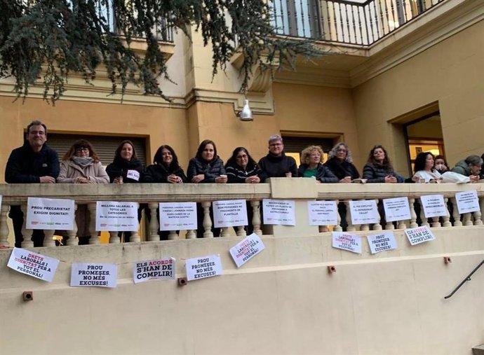 Personal laboral en el departamento