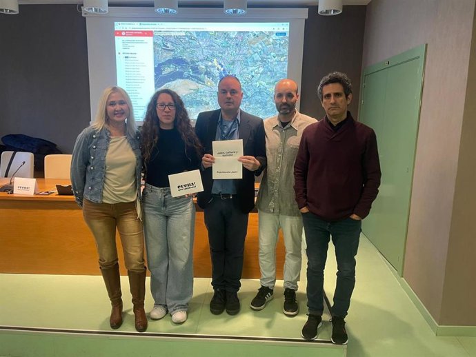 Presentación del mapa de refugios antiaéreos.