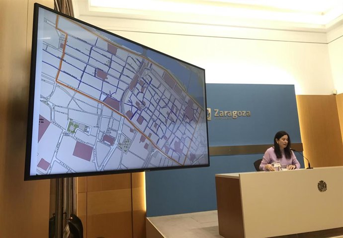 La consejera municipal de Medioambiente y Movilidad del Ayuntamiento de Zaragoza, Tatiana Gaudes