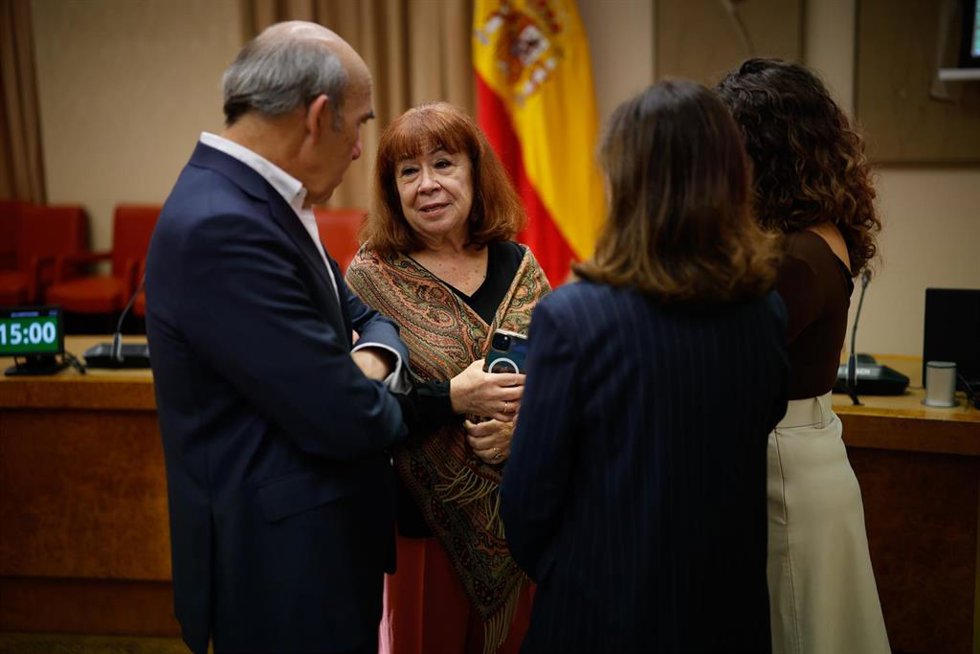 Archivo - La presidenta de la Comisión para la Transición Ecológica y el Resto Demográfico en el Congreso, Cristina Narbona,  en el Congreso de los Diputados.
