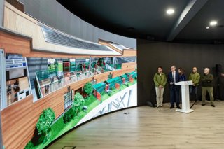 Presentación del proyecto de la nueva cuadra de elefantes.