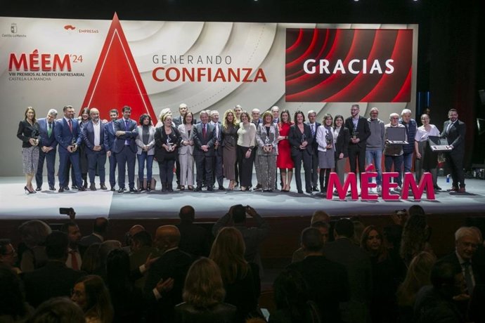 Imagen de archivo de los Premios al Mérito Empresarial.