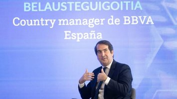 El 'country manager' de BBVA en España, Peio Belausteguigoitia.