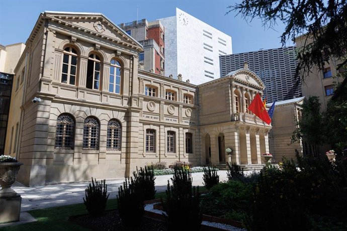 Archivo - Imagen del antiguo Archivo General de Navarra.