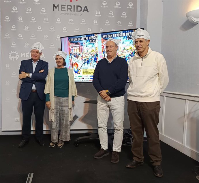 Presentación de la XVII Carrera San Silvestre de Mérida