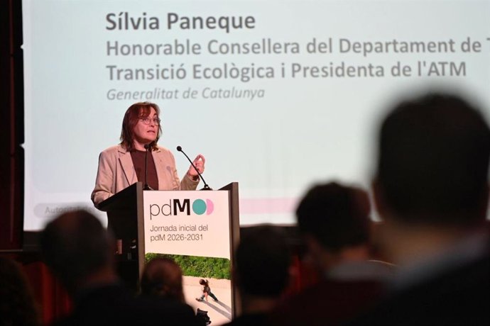 La consellera de Territorio, Vivienda y Transición Ecológica de la Generalitat de Catalunya, Sílvia Paneque.
