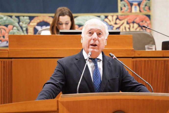 El consejero de Fomento del Gobierno de Aragón, Octavio López.