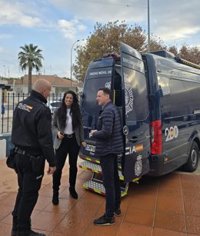 Los vecinos de San Javier podrán obtener el DNI y el pasaporte en la unidad móvil de la Policía Nacional