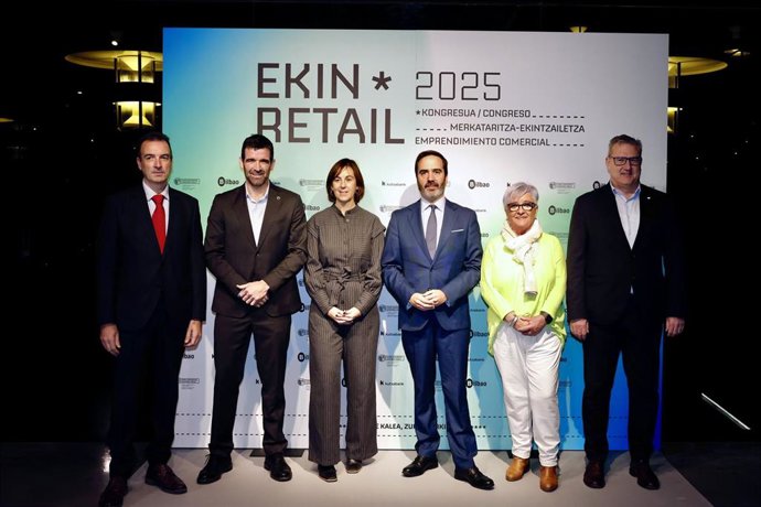 Congreso de Emprendimiento Comercial de Euskadi 'Ekin Retail' en Bilbao.