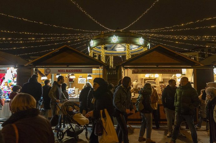 Archivo - Feria de Navidad.