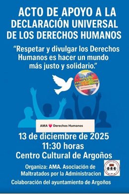 AMA organiza un encuentro en apoyo a la Declaración Universal de Derechos Humanos