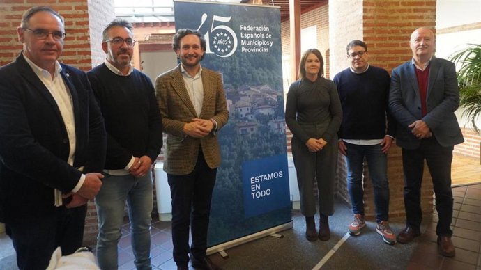 Comisión de Desarrollo Rural y Despoblación en la que ha participado el alcalde de Brieva de Cameros, Daniel Carrillo