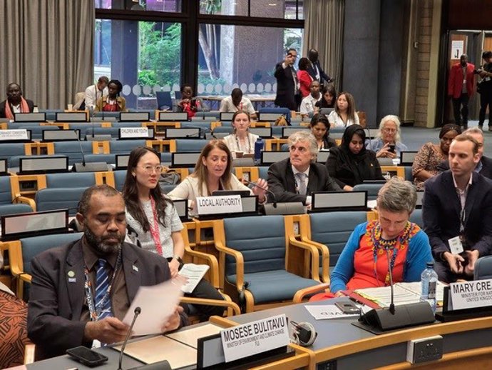 La presidenta de la ACM, Meritxell Budó, interviene en una cumbre de la ONU en Nairobi (Kenia)