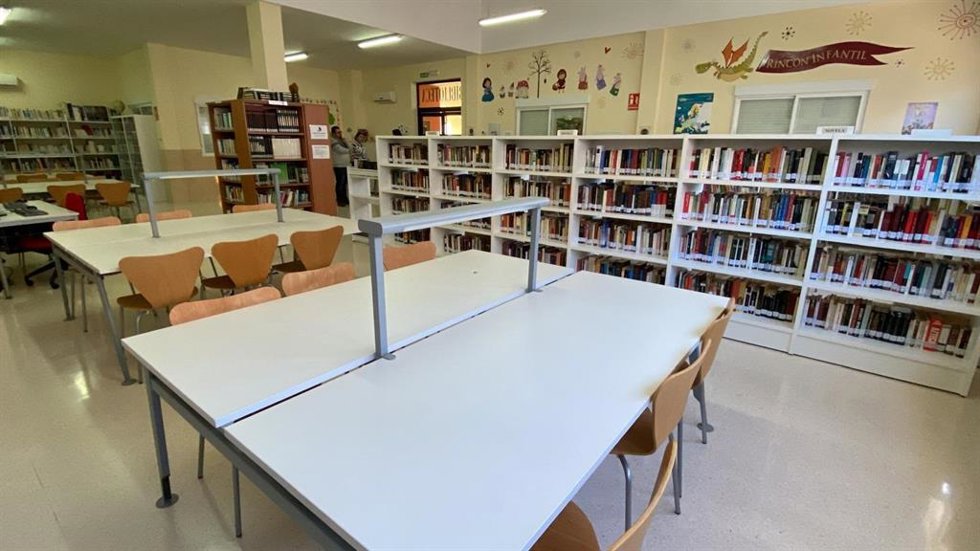 La Biblioteca Pública Toñi Rojas García de Monturque.