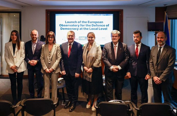 Presentación en Bruselas del Observatorio Europeo para la Defensa de la Democracia a nivel Local