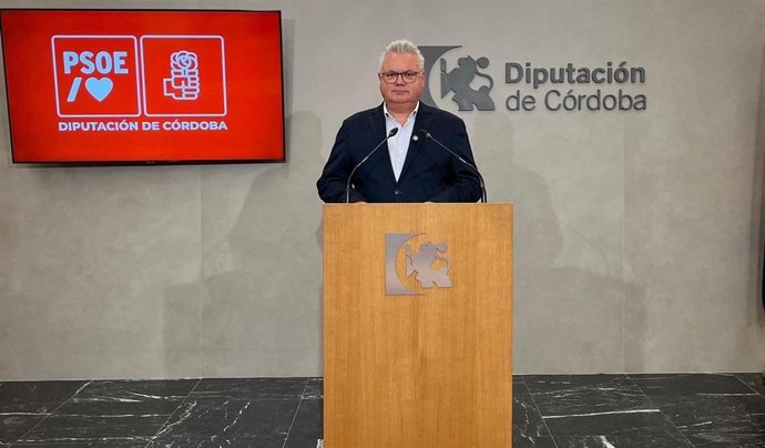 El portavoz del PSOE en la Diputación de Córdoba, Esteban Morales.