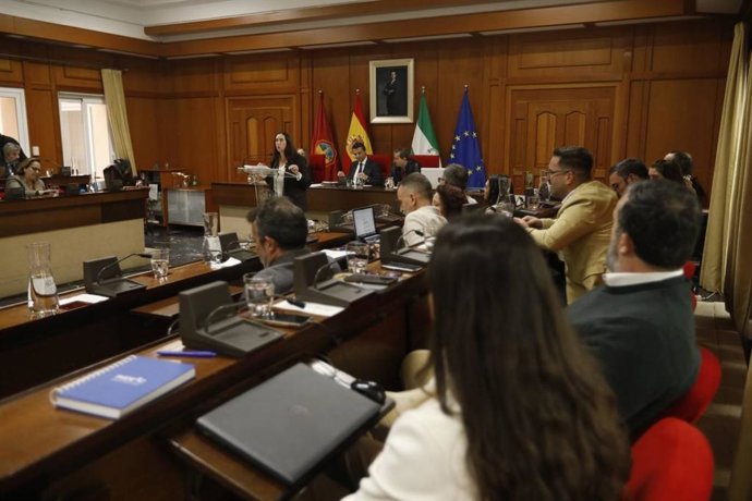 Celebración del Pleno del Debate sobre el Estado de la Ciudad de Córdoba.