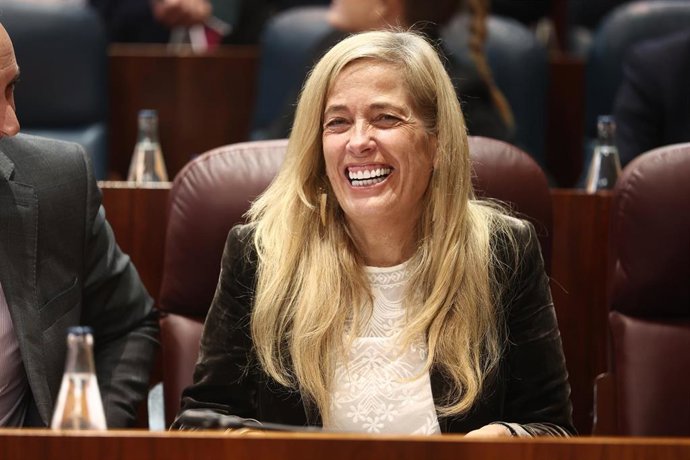 La consejera de Economía, Hacienda y Empleo de la Comunidad de Madrid, Rocío Albert.