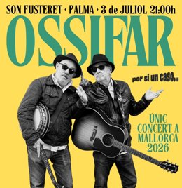 Cartel del concierto de Ossifar