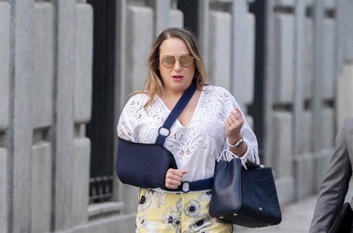 Archivo - La empresaria Leonor González Pano, declara como testigo por el ‘caso Koldo’, ante el Tribunal Supremo, a 4 de junio de 2025, en Madrid (España). 