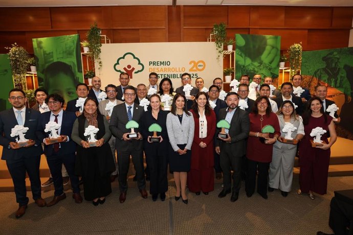 Entrega del Premio Desarrollo Sostenible 2025.