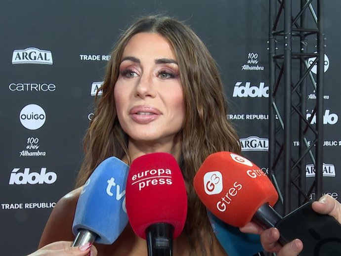 Elena Tablada en los Premios Ídolo