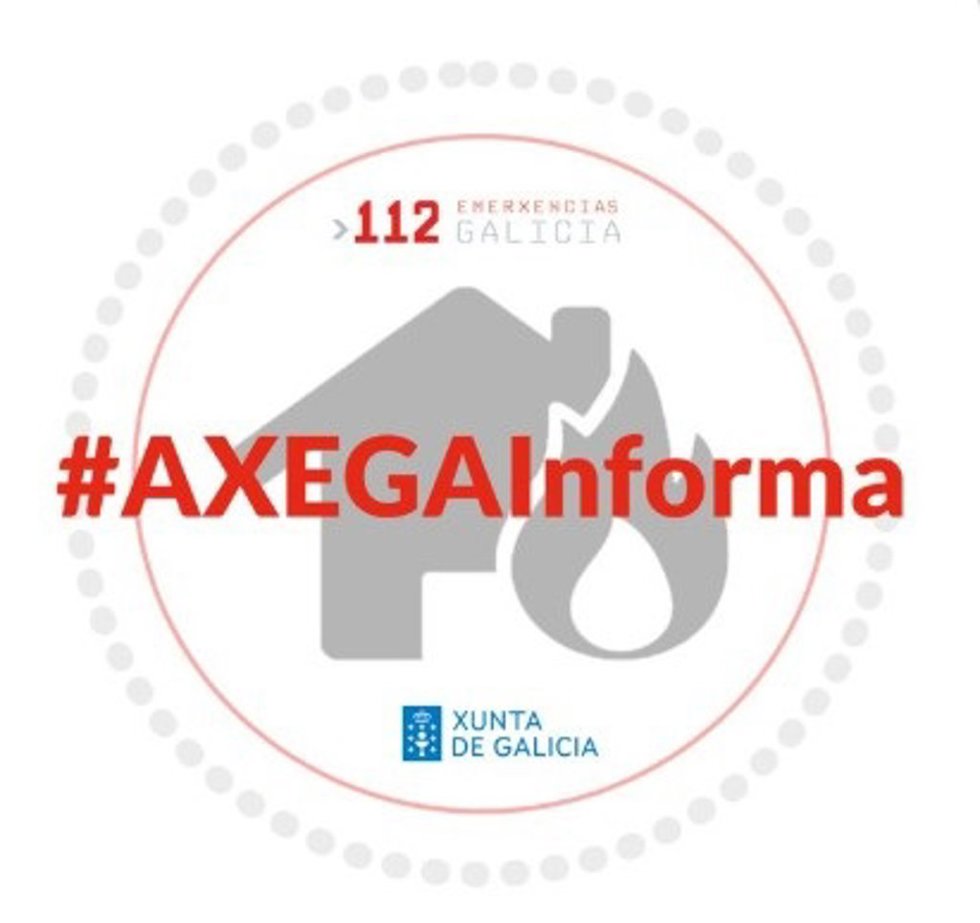 La Axencia Galega de Emerxencias informa de un incendio en una vivienda