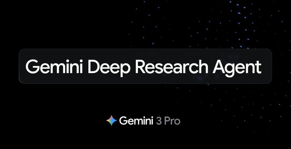This is Google’s new deep research agent, powered by Gemini 3 Pro