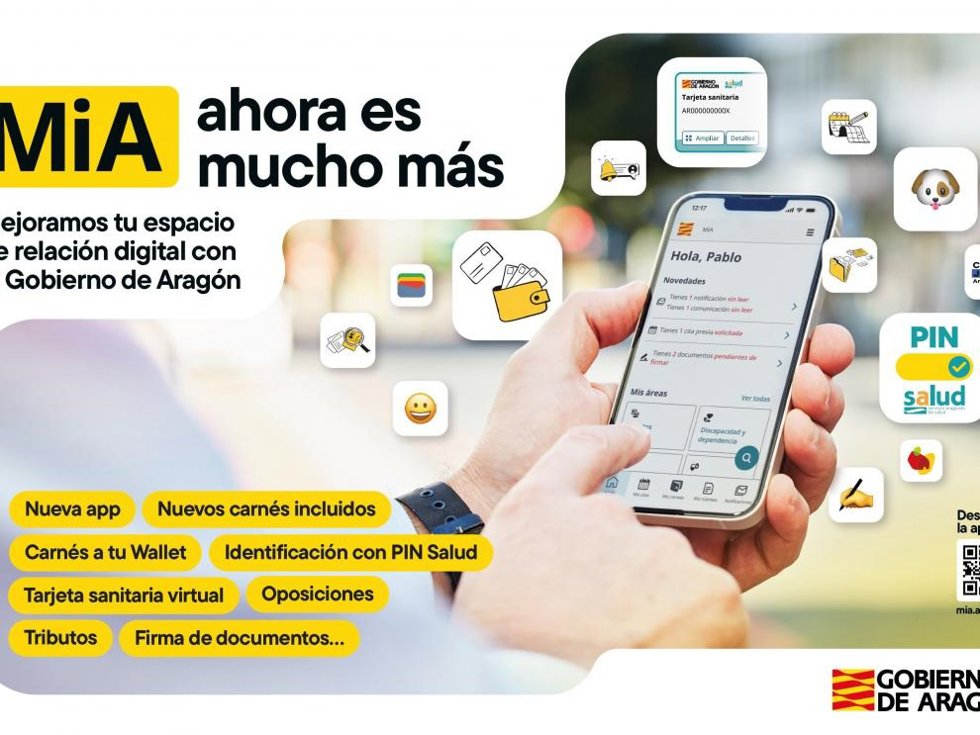 La aplicación MiA se puede descargar tanto en dispositivos Android como iOS.