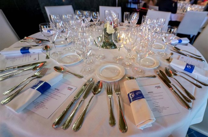 Archivo - Cubertería en una mesa