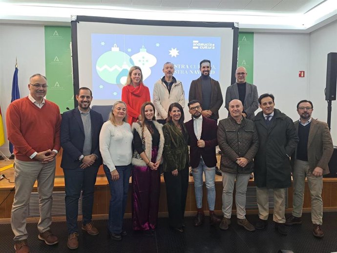 Presentación de la programación navideña de la Junta en Huelva.
