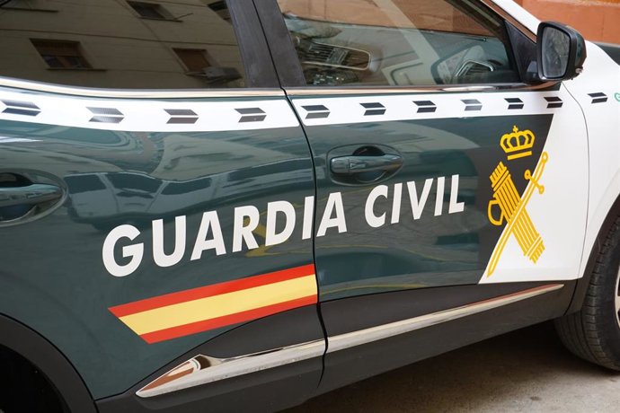 Vehículo de la Guardia Civil.
