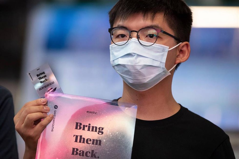 Archivo - Imagen de archivo de activistas prodemocráticos en Hong Kong