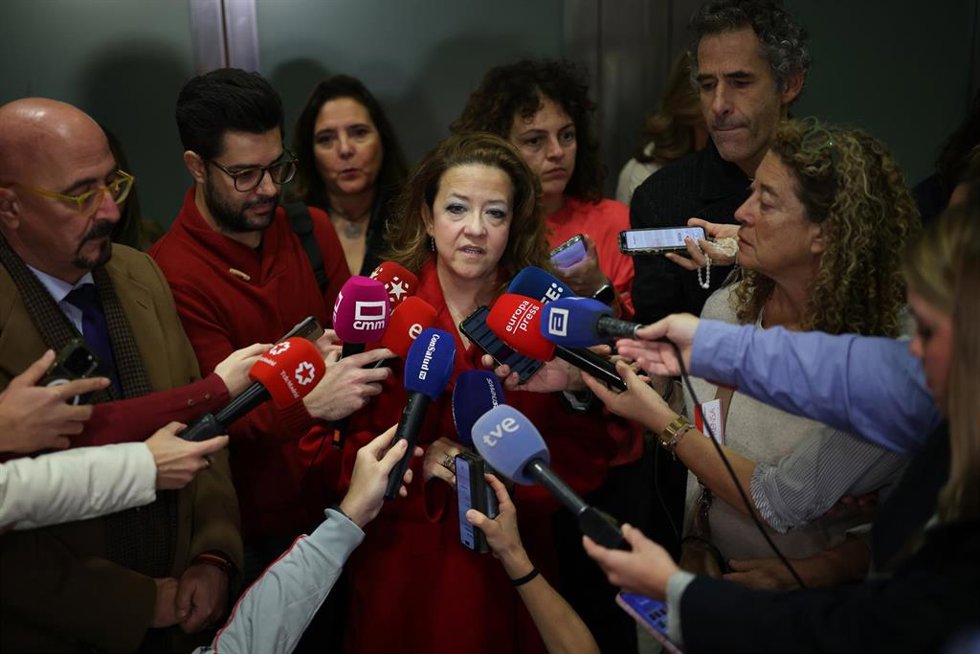 La consejera de sanidad de la Comunidad de Madrid, Fátima Matute, ofrece declaraciones tras la reunión del Consejo Interterritorial del Sistema Nacional de Salud (CISNS), en el Ministerio de Sanidad, a 12 de diciembre de 2025, en Madrid (España).