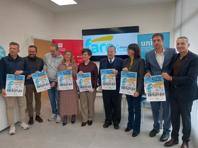 UR, UNIR y FARO, aliados por "la mejor causa posible" gracias a un evento deportivo solidario contra el cáncer infantil