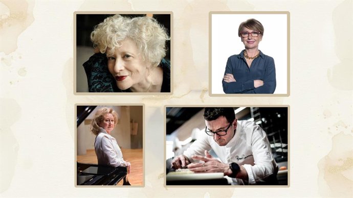 Ricard Camarena, Isabel Sanchis, Ángeles López Artiga y Magüi Mira, Premios al Mérito Cultural Ciudad de València