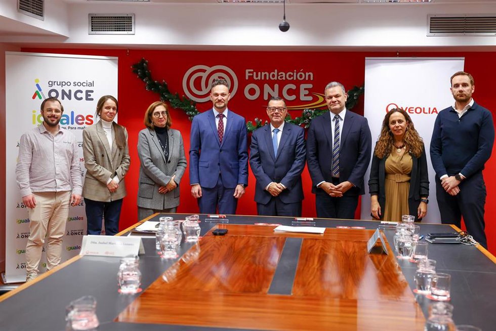 Veolia y Fundación Aquae colaboran un año más con las Becas Oportunidad al Talento de Fundación ONCE