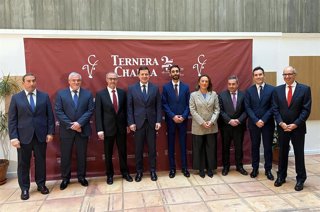 Mañueco preside la entrega de premios de la marca 'Ternera Charra'.