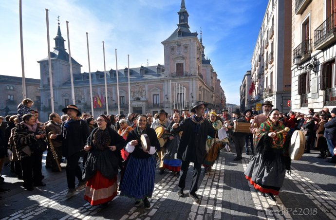 Zambombada de Madrid. Asociación Cultural Arrabel y otros.