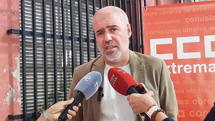 Archivo - El secretario confederal de CCOO, Unai Sordo, en una imagen de archivo.